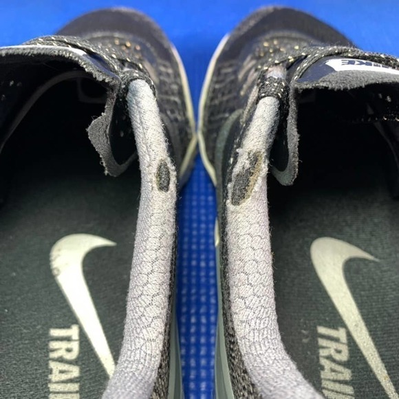 NIKE METCON 3 Women`s Size 8.5 Black White Athletic Training Shoes 922880-001 - Picture 8 of 9